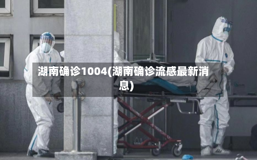 湖南确诊1004(湖南确诊流感最新消息)-第3张图片
